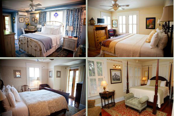 Ruckman Haus Bedrooms Historic San Antonio TX B&B.